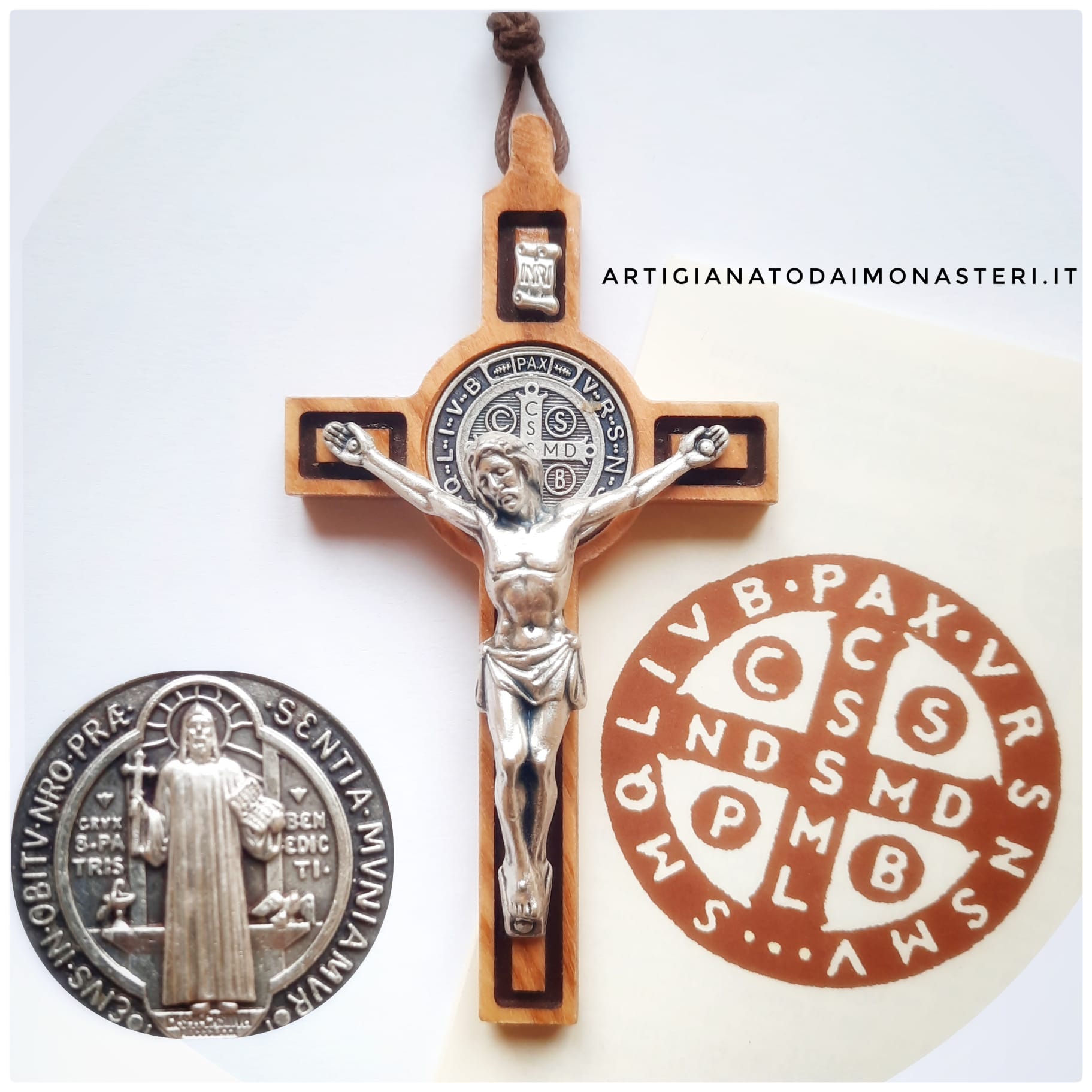Grande Croce di San Benedetto – Legno d'Ulivo
